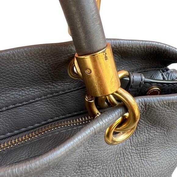 Marc by Marc Jacobs Too Hot to Handle Leather Satchel Handbag Purse - Picture 7 of 10